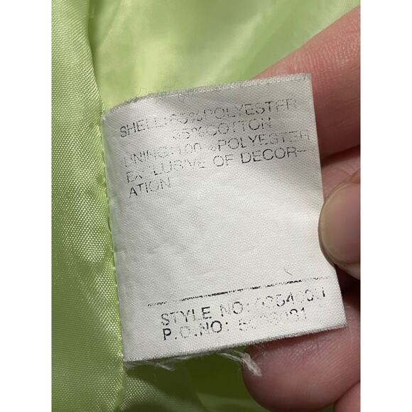 Pacific Trail Women's Plus Size 1x Button Long Sleeve Hooded Jacket Light Green - Picture 11 of 13